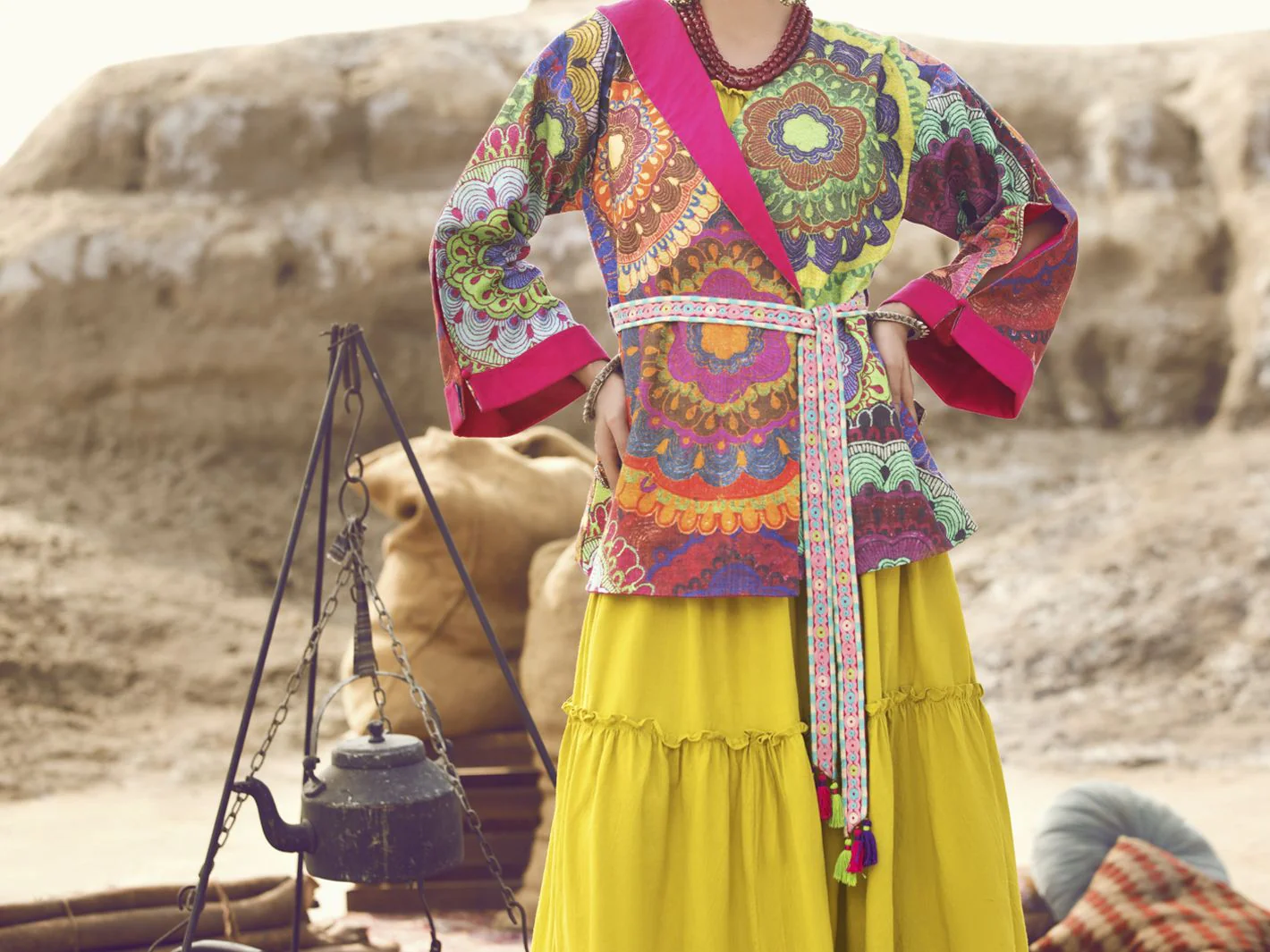 MULTICOLOR TWILL TOP COAT | AWP-JT-US-395/FB-395A - Image 3