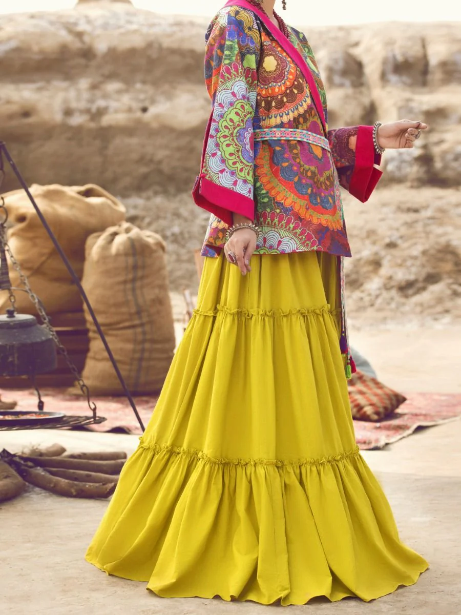 MULTICOLOR TWILL TOP COAT | AWP-JT-US-395/FB-395A - Image 4