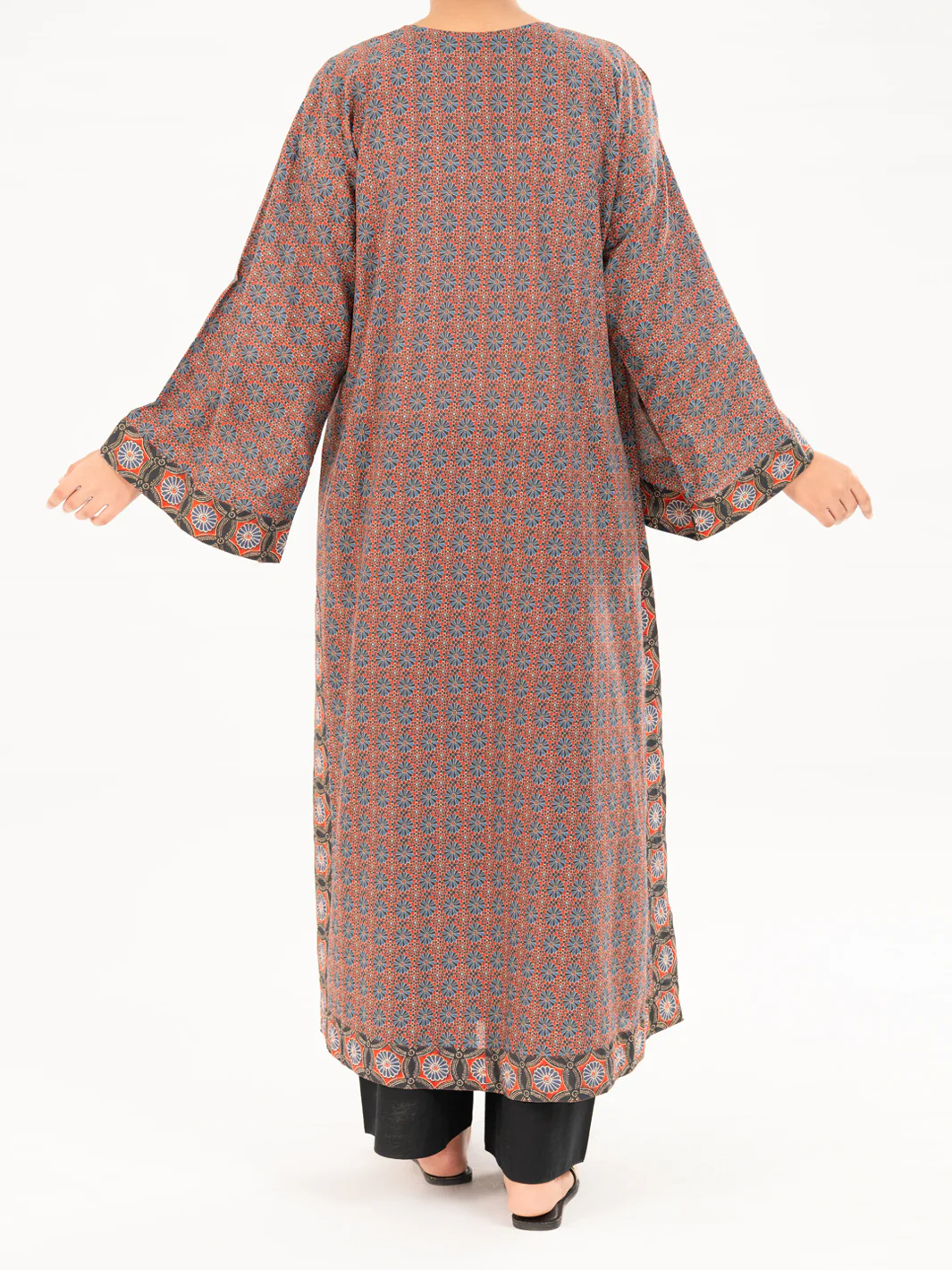 MULTICOLOR LAWN KURTI | AWP-LK-910/LK-1066A - Image 2