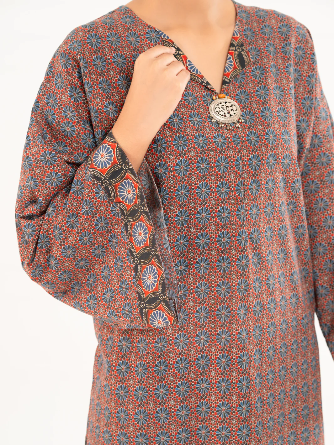MULTICOLOR LAWN KURTI | AWP-LK-910/LK-1066A - Image 5