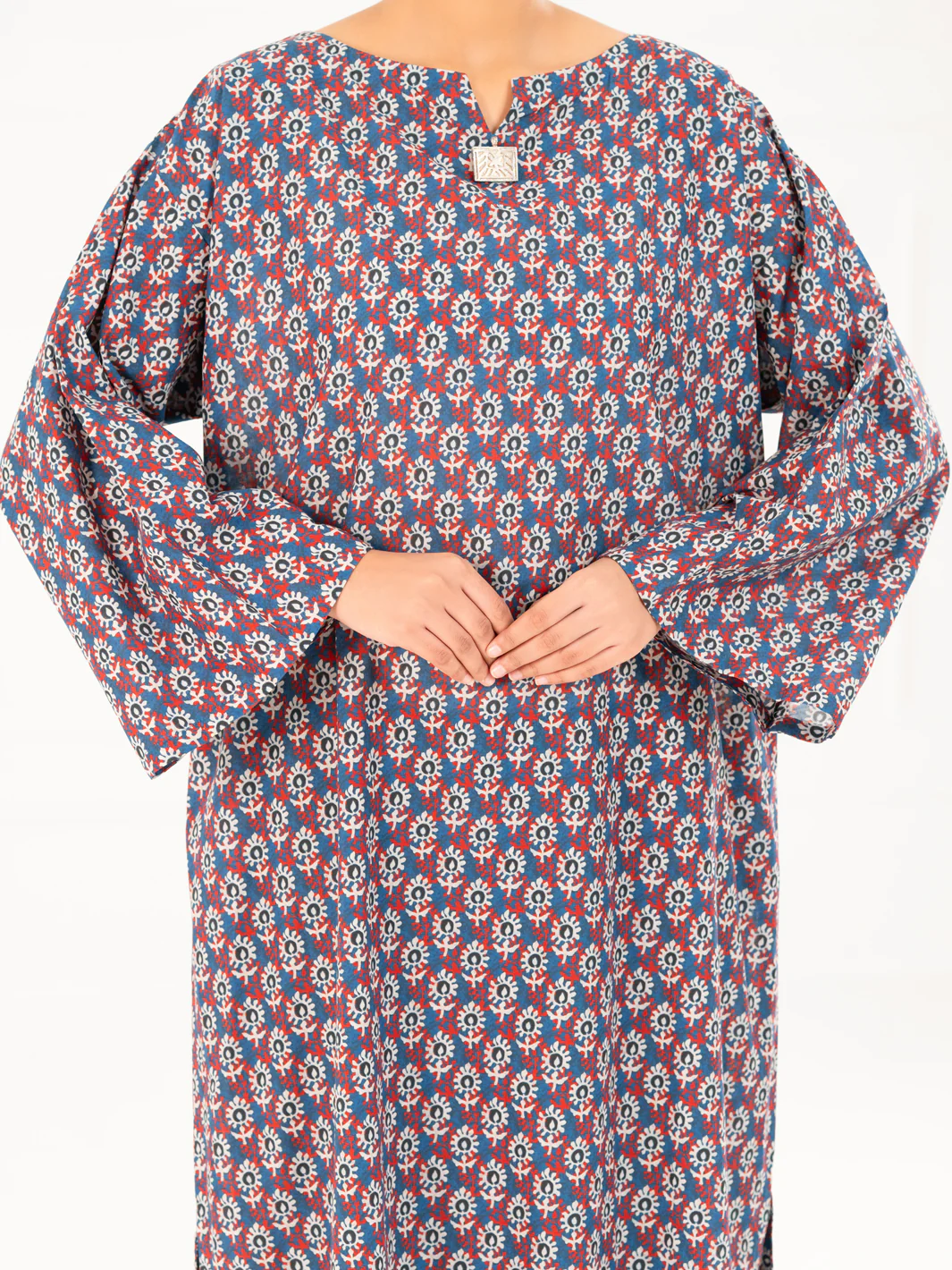 BLUE LAWN KURTI | AWP-LK-912/LK-1068A - Image 3
