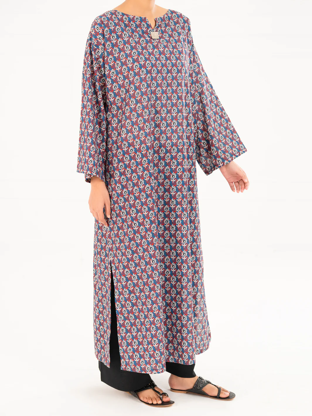 BLUE LAWN KURTI | AWP-LK-912/LK-1068A - Image 5