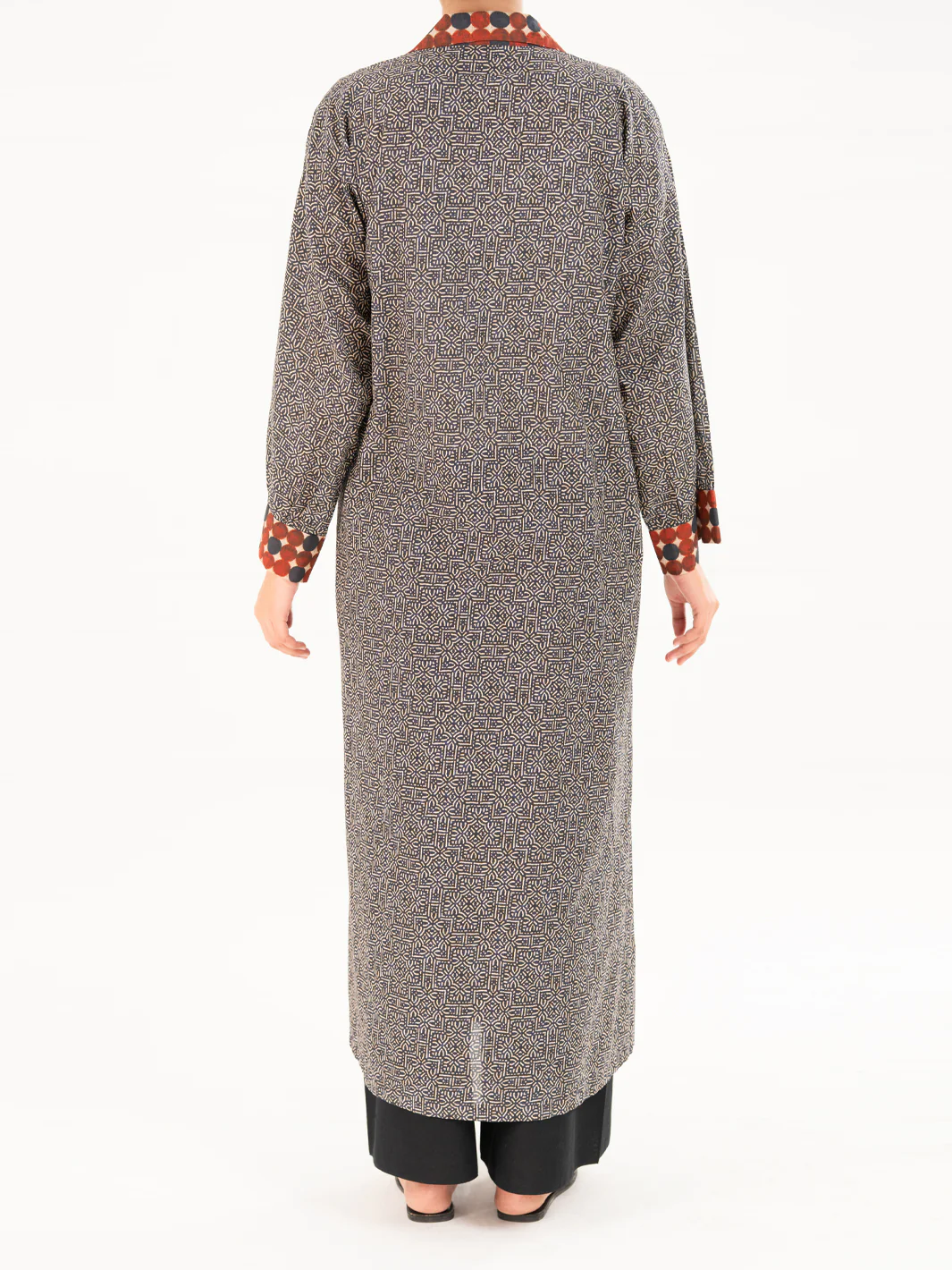 BROWN LAWN KURTI | AWP-LK-913/LK-1069A - Image 2