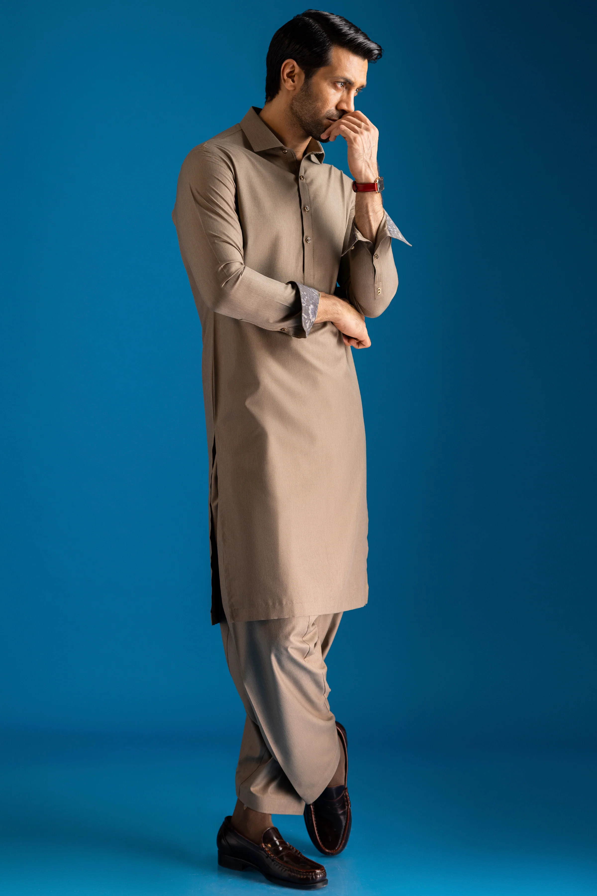 SAND KAMEEZ SHALWAR | CCMKS-A-US-39359-2/4 - SWITZERLAND - Image 9