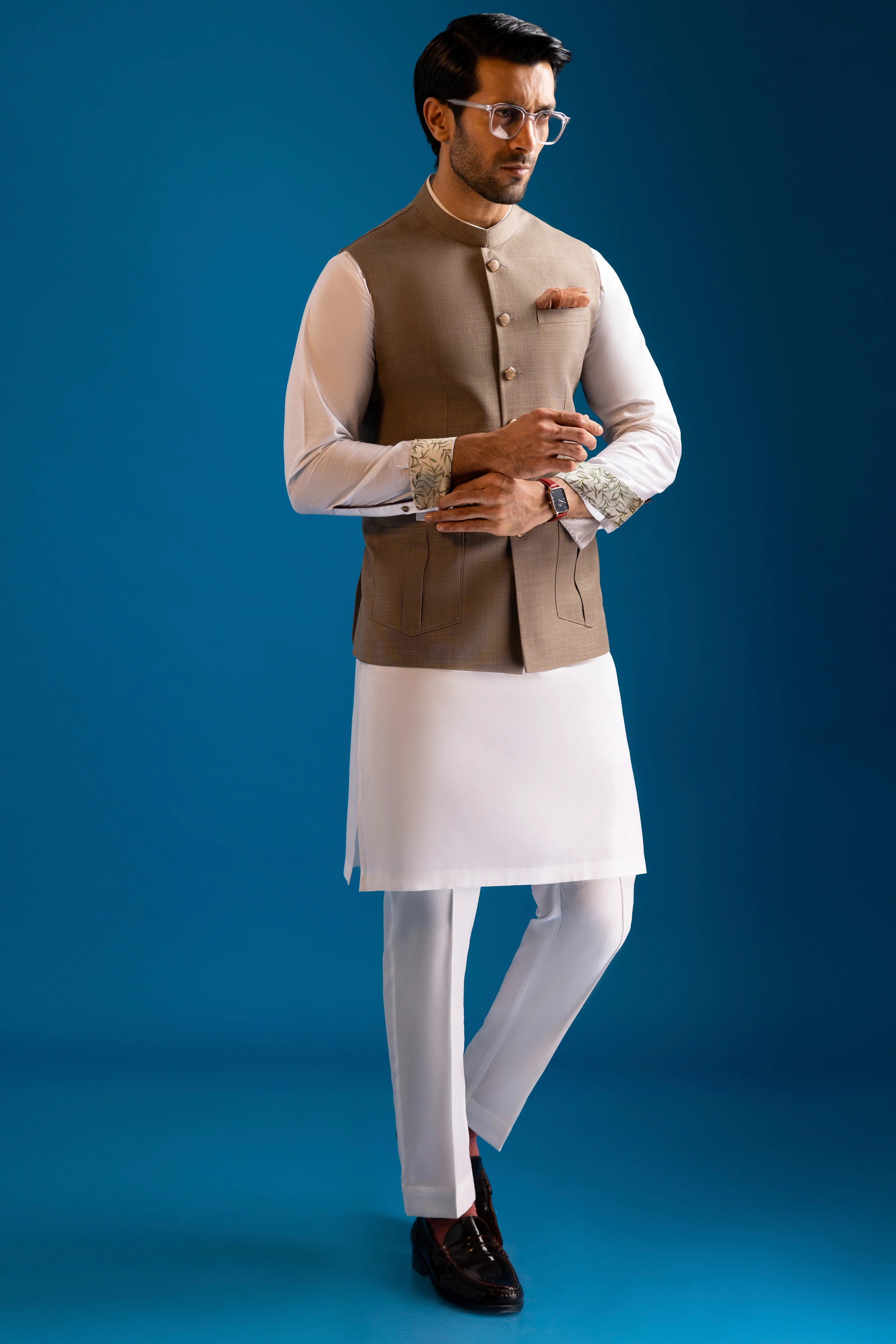 OFF WHITE BLENDED KURTA TROUSERS | CCMKT-S-US-39370-1/4 - STOCKHOLM - Image 4