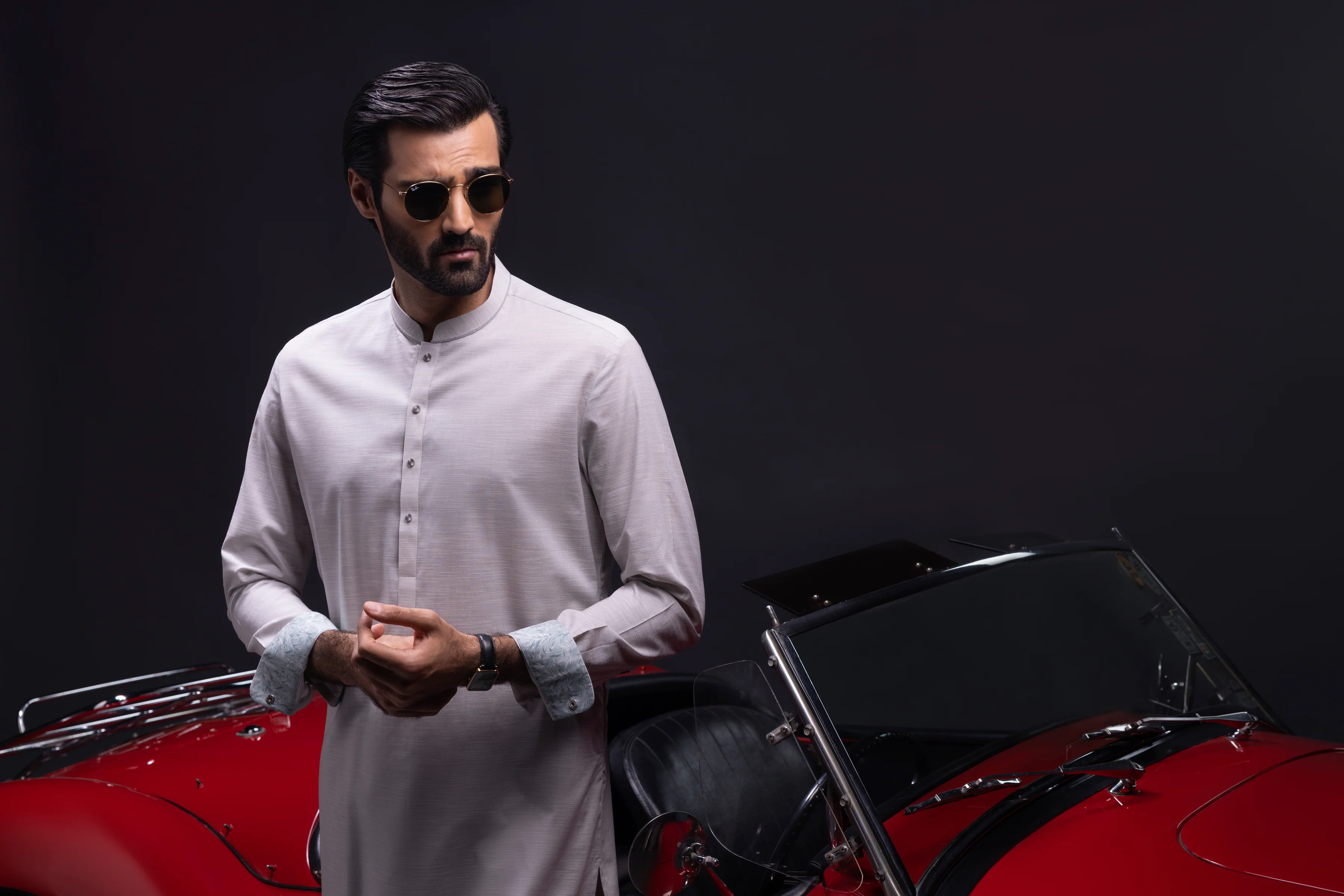 LIGHT MINT COTTON KURTA TROUSERS | CCMKT-S-US-39380-2/4 - SERBIA - Image 6