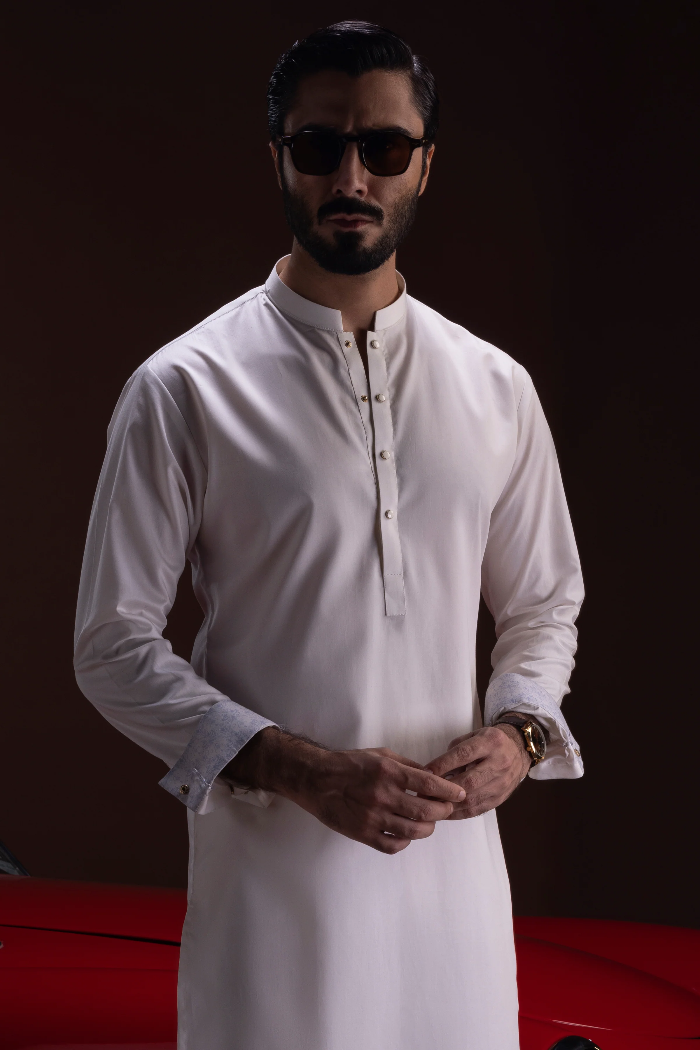 MILKY WHITE KURTA TROUSERS | CCMKT-S-US-39390-2/4-SALAMANCA - Image 2