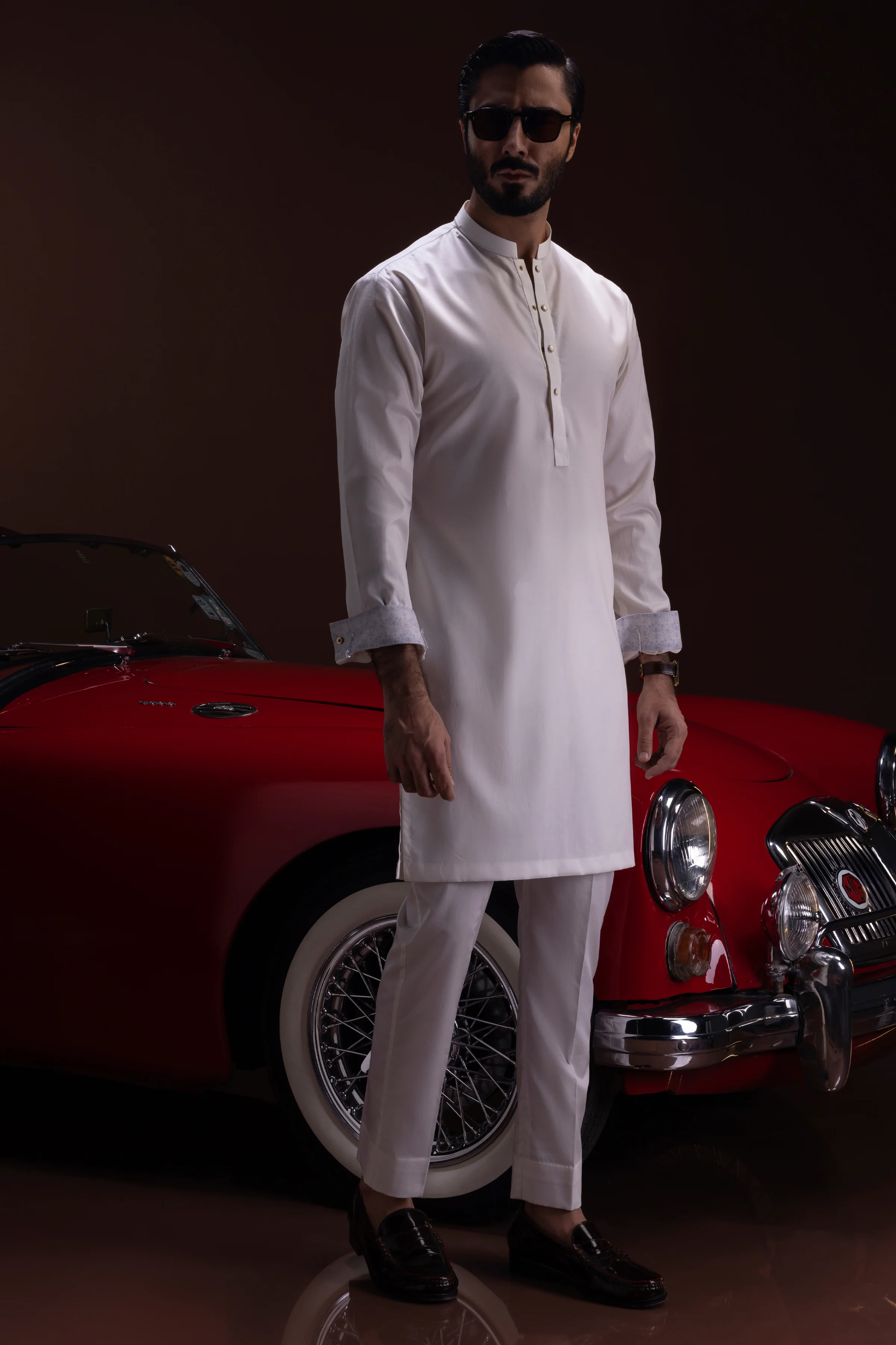 MILKY WHITE KURTA TROUSERS | CCMKT-S-US-39390-2/4-SALAMANCA - Image 3