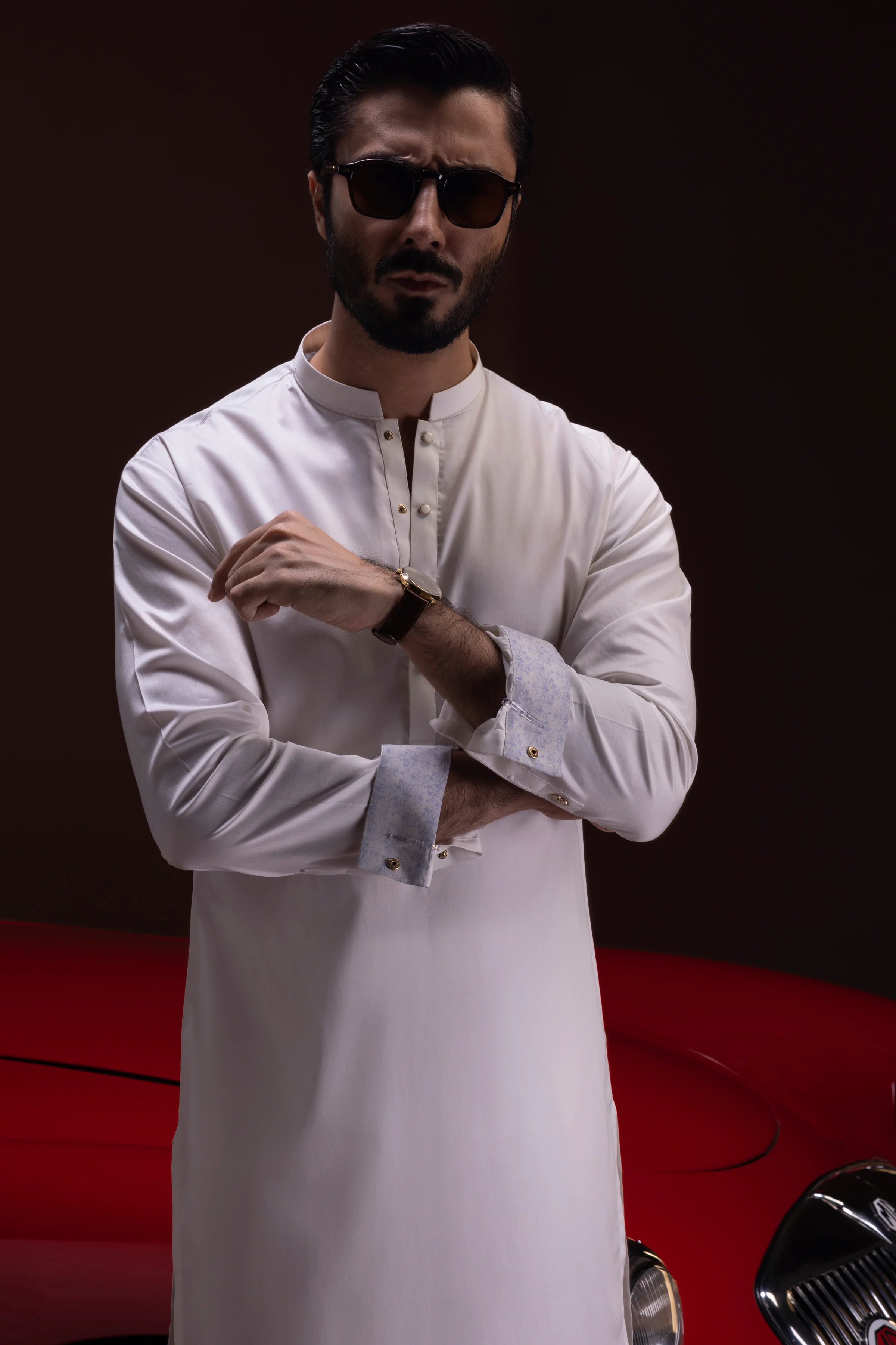 MILKY WHITE KURTA TROUSERS | CCMKT-S-US-39390-2/4-SALAMANCA - Image 4