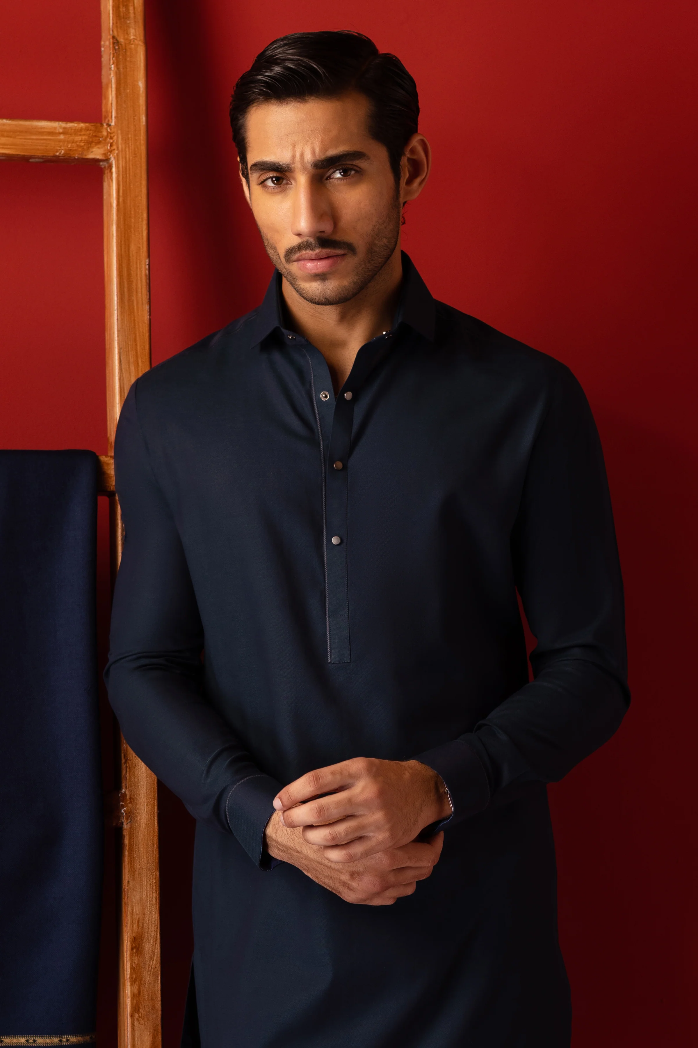 GREEN KURTA TROUSERS | CCMKT-US-39431-B3-SICILY - Image 2