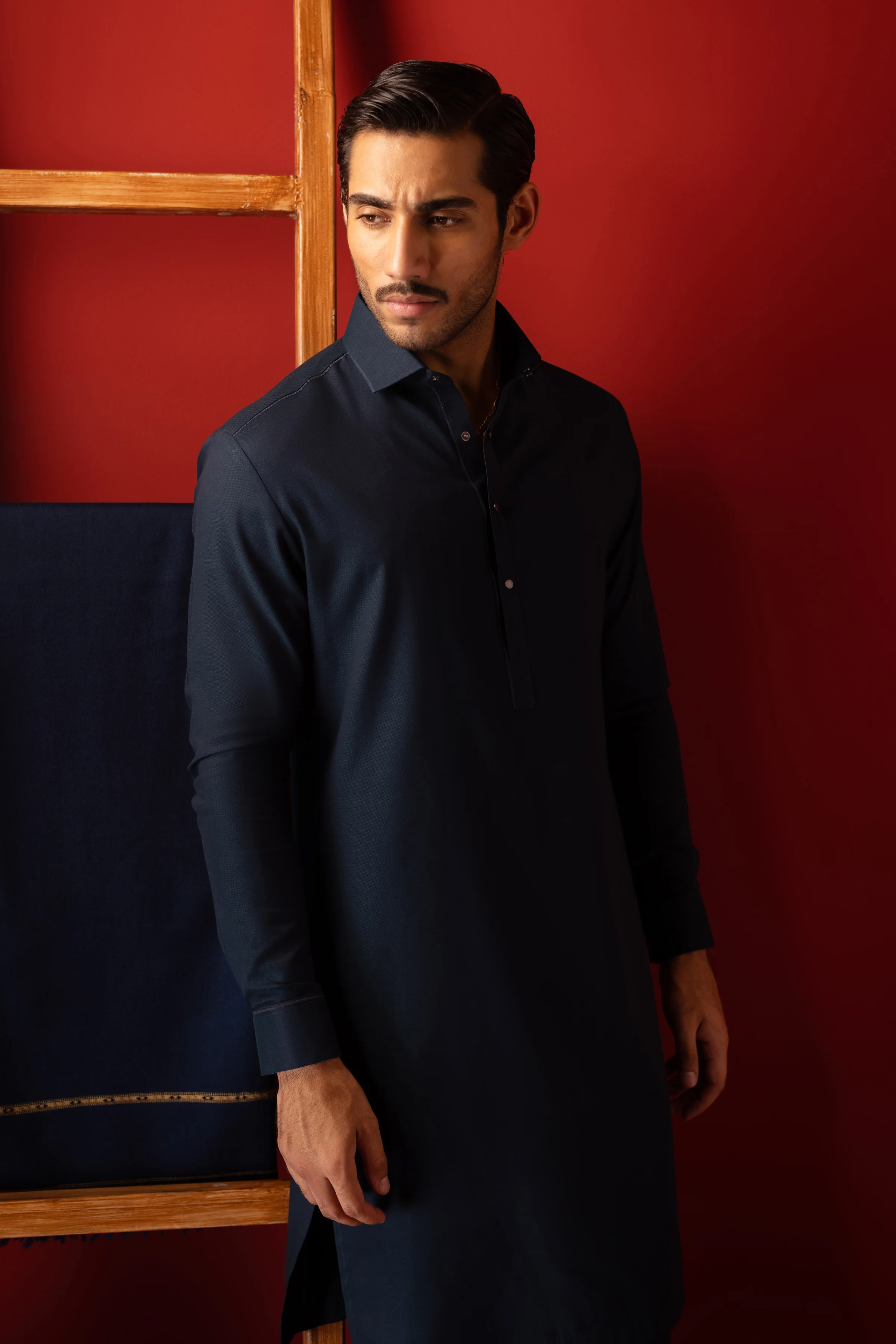 GREEN KURTA TROUSERS | CCMKT-US-39431-B3-SICILY - Image 4