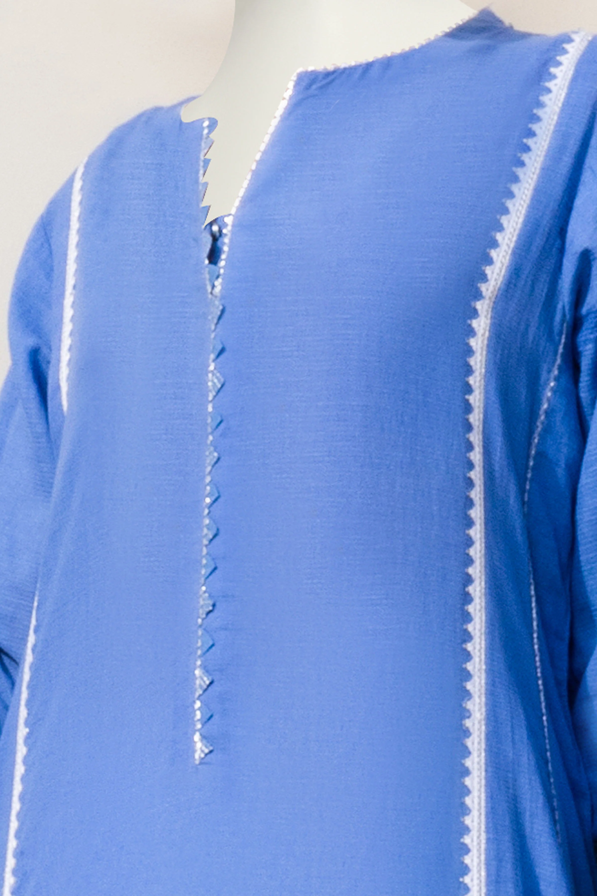 BLUE DOBBY KURTI | CCW-1PS-S-US-22-220 AURA - Image 3