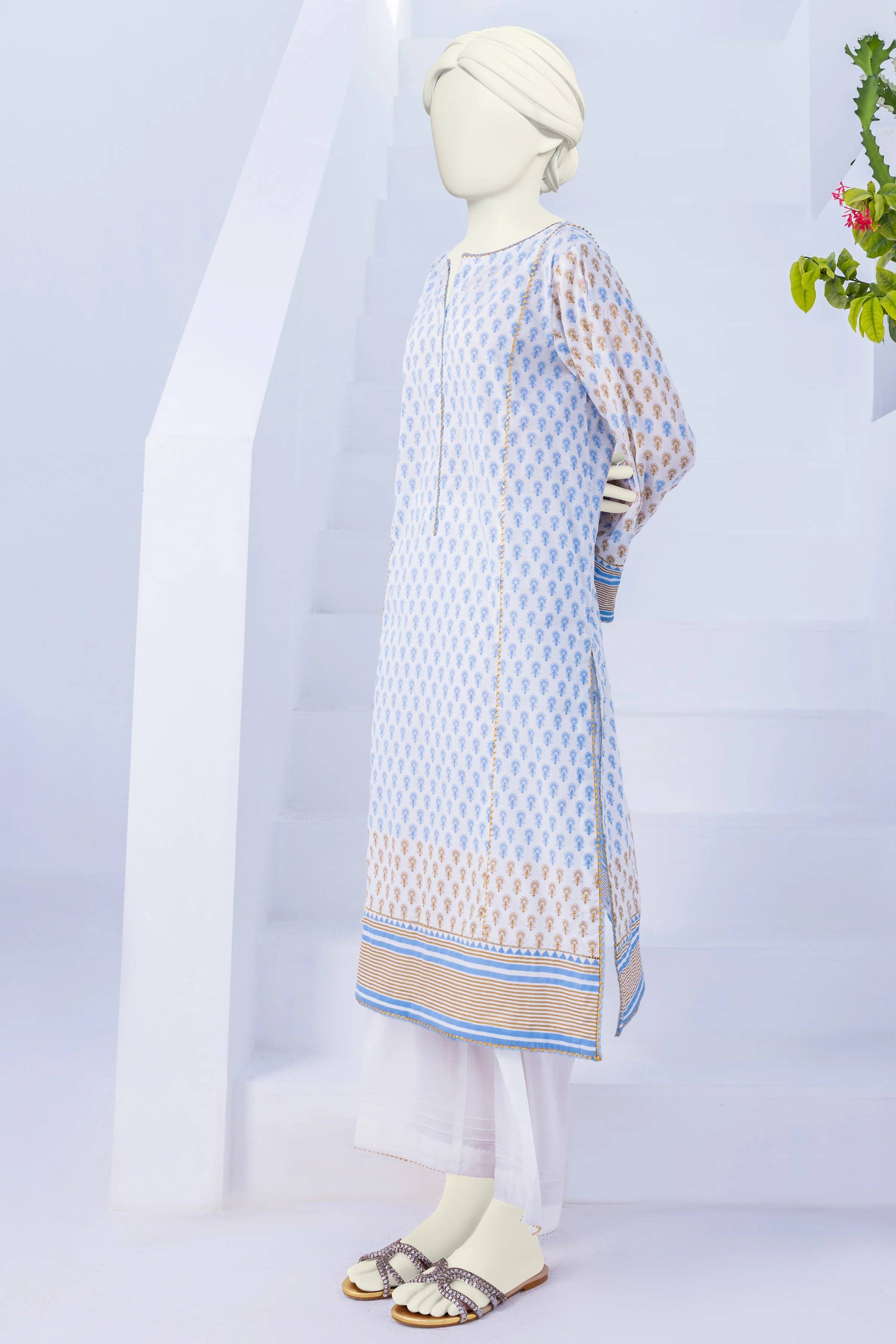 WHITE-BLUE LAWN 2PC STITCHED | CCW-2PSU-ST-S-US-22-2065/S ODESSEY - Image 7