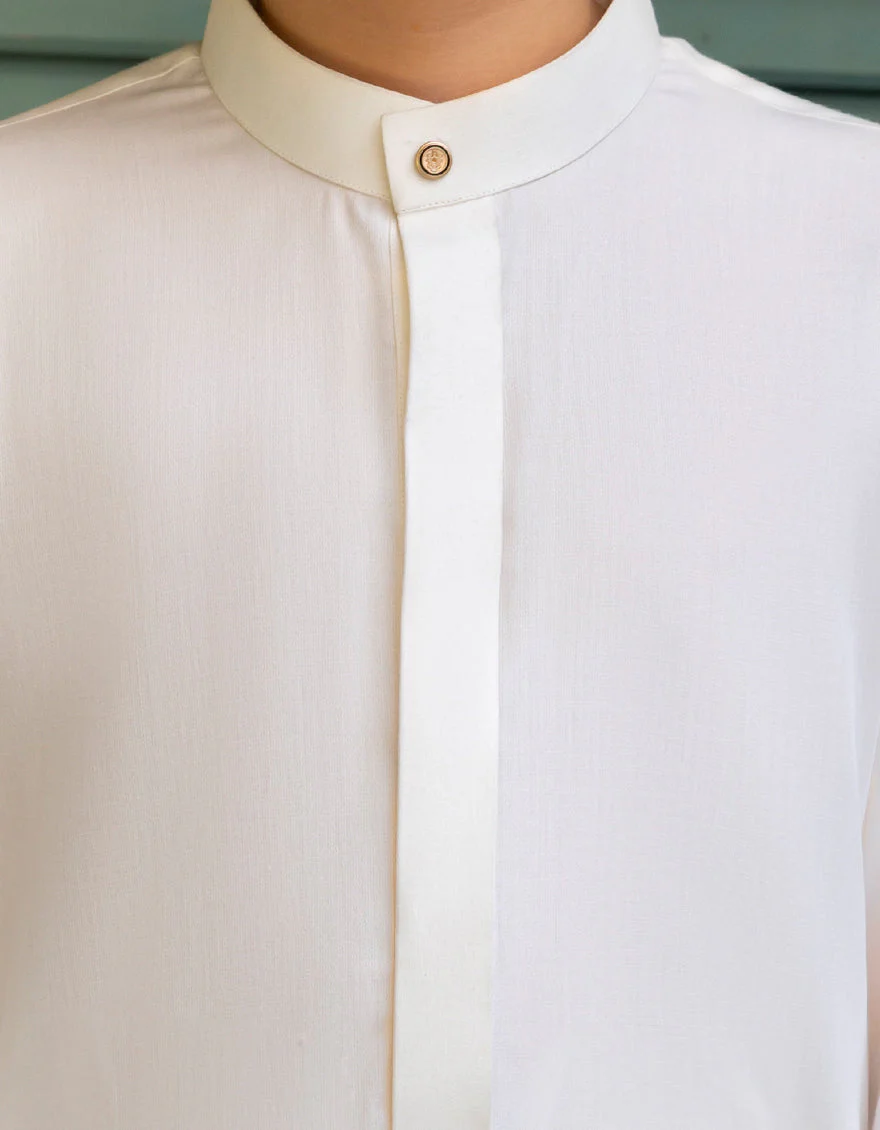 OFF WHITE BLENDED JUBBA | JC-JUBBA-33143/S25/JJ8813-PN - Image 3