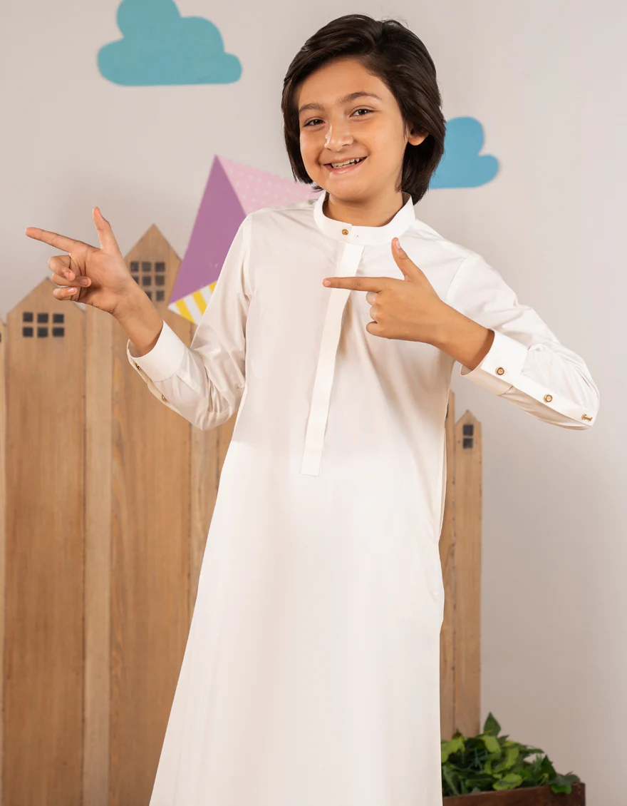OFF WHITE BLENDED JUBBA | JC-JUBBA-33194/S25/JJ10026-PN - Image 2