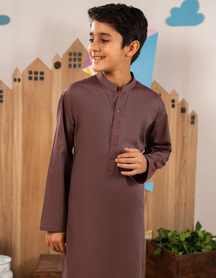 MAROON COTTON KURTA | JCK-A-39301/S25/JJ8674-PN - Image 2