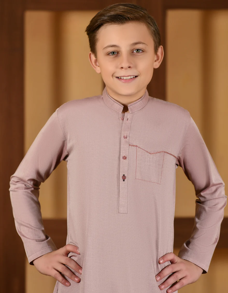 PINK COTTON KURTA | JCK-S-US-34332/S23/JJ8345-CL - Image 2