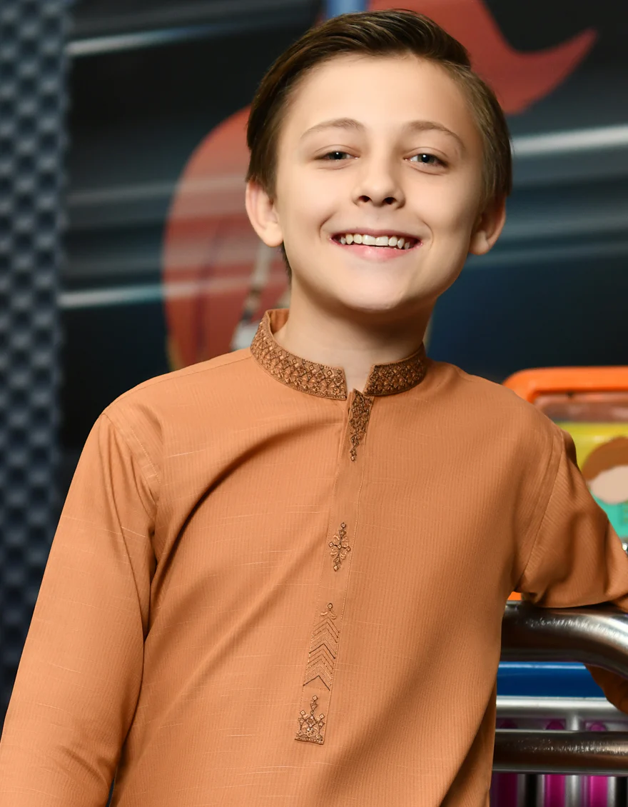 RUST KURTA | JCK-S-US-38718/S23/JJ8715-SF - Image 3