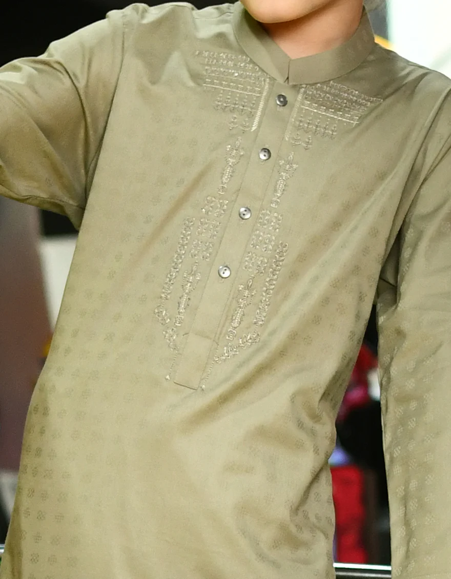 MUD COTTON KURTA | JCK-S-US-38738/S23/JJ7041-SF - Image 3