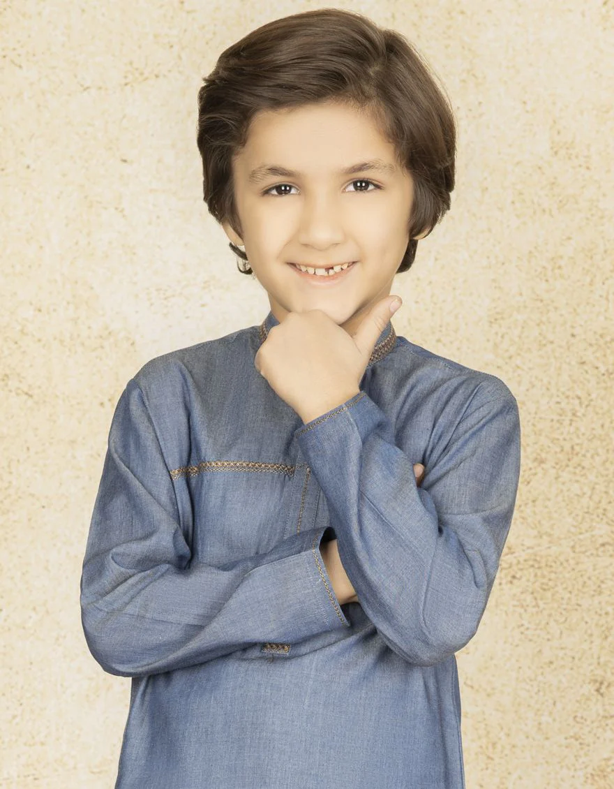 DULL SEA GREEN KURTA | JCK-S-US-39283/S22/JJ7609-CL - Image 2