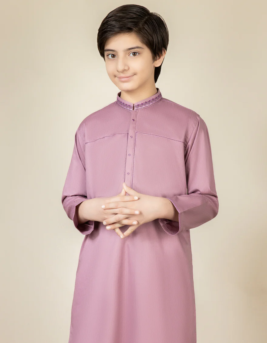 MAUVE KURTA | JCK-S-US-39297/S22/JJ8152-SF - Image 2