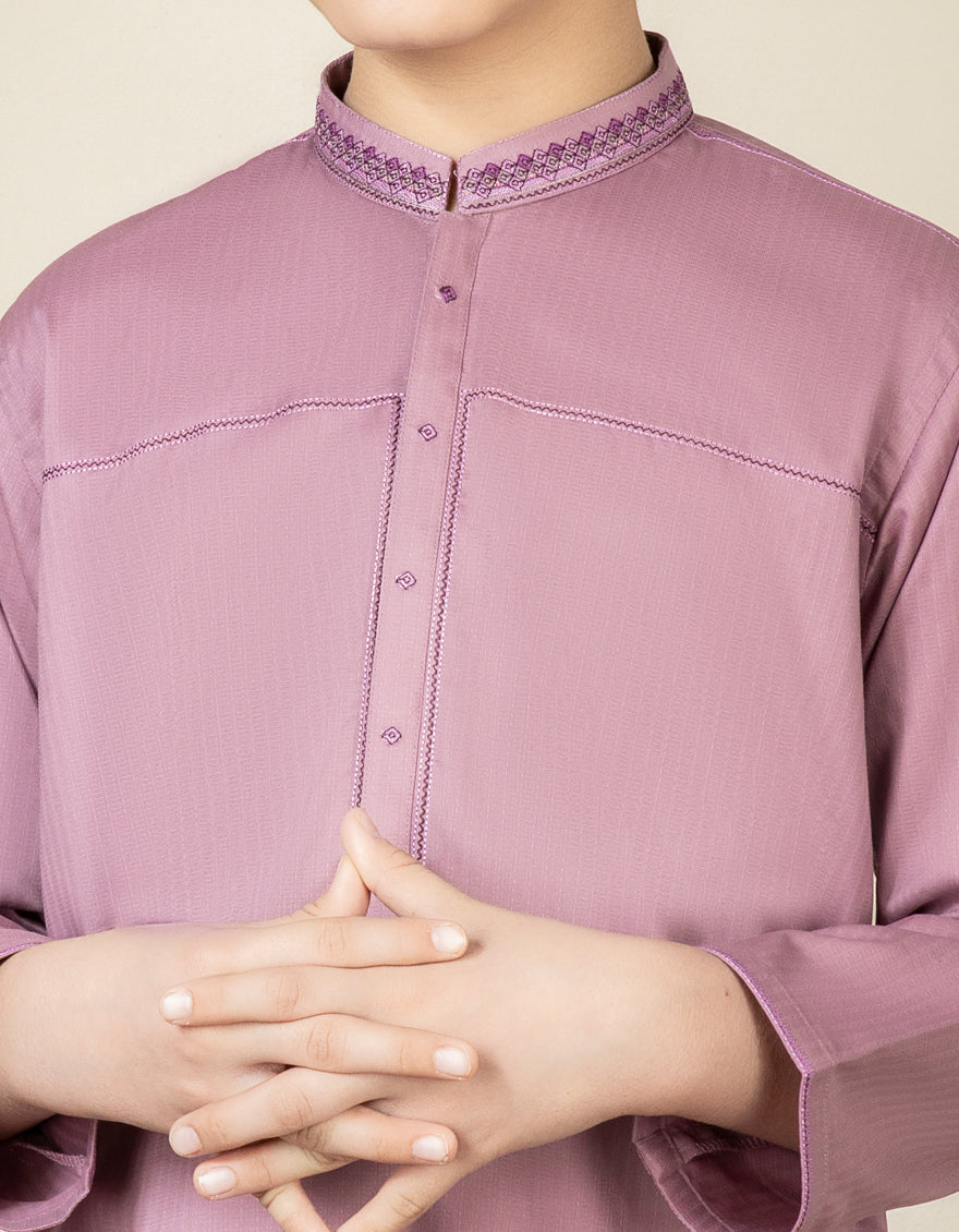 MAUVE KURTA | JCK-S-US-39297/S22/JJ8152-SF - Image 3
