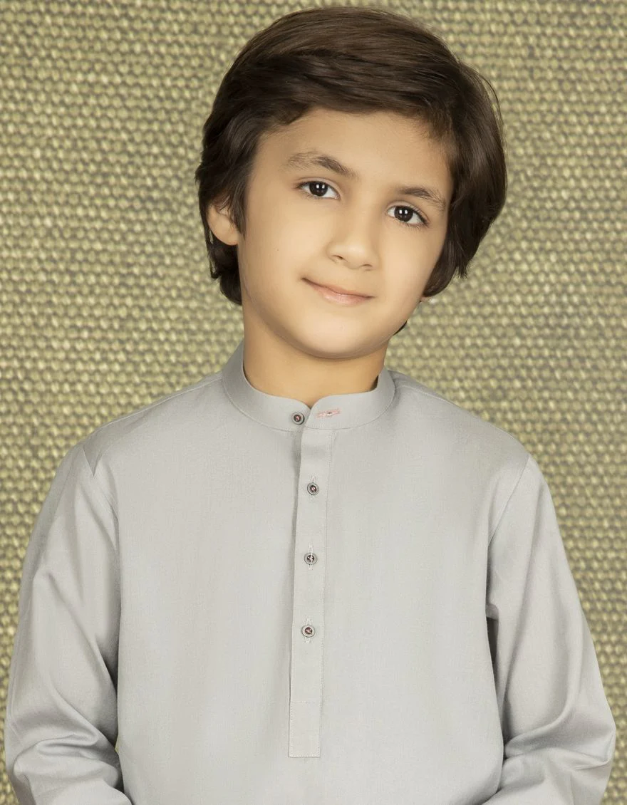 GREY KURTA | JCK-S-US-40212/S22/DMR3180-PN - Image 2