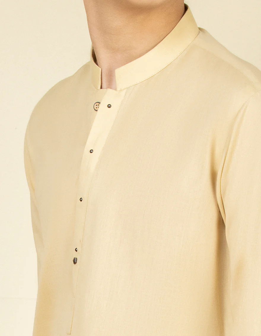 FAWN COTTON KURTA | JCK-S-US-41209/S22/JJ7636-PN - Image 2