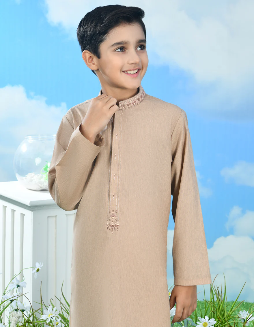 ORANGE BLENDED KURTA | JCK-SP-A-46283/S24/JJ8816-FL - Image 2