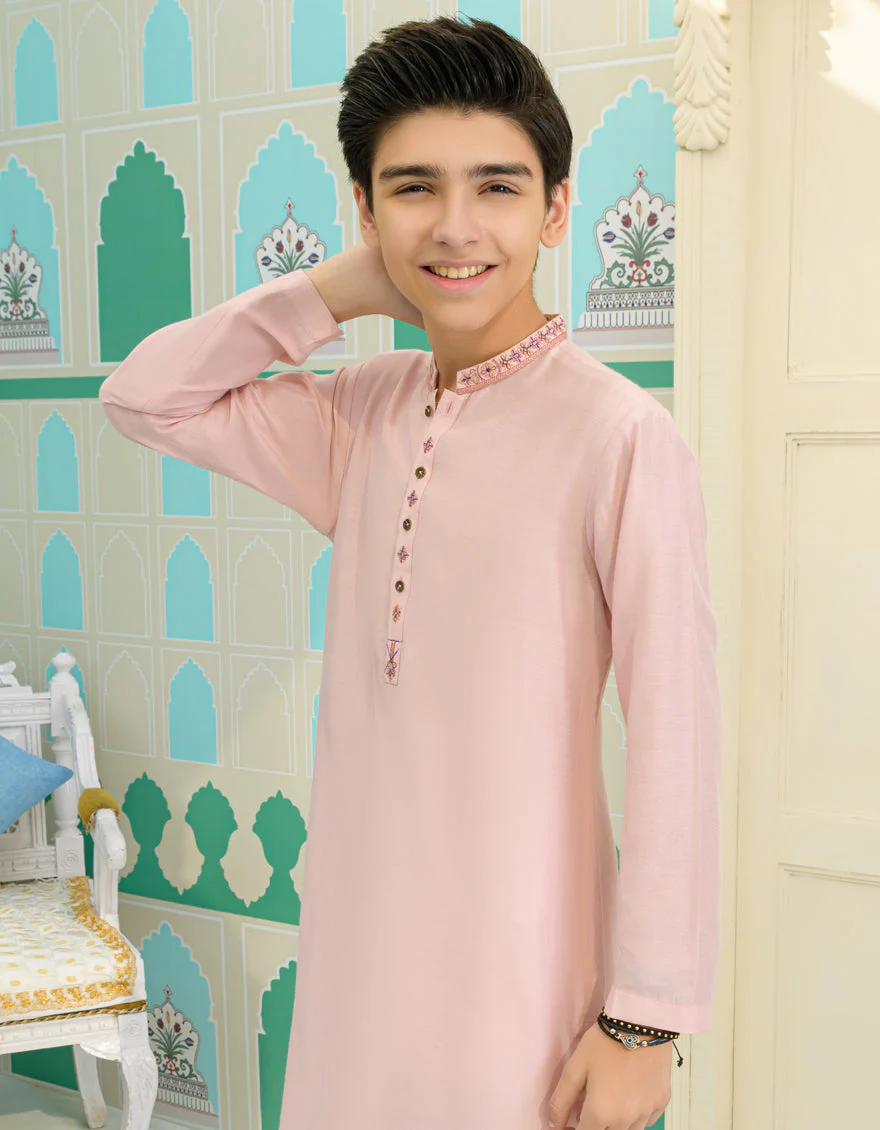 PINK KURTA | JCK-SP-US-43220/A23/JJ8442-FL - Image 3