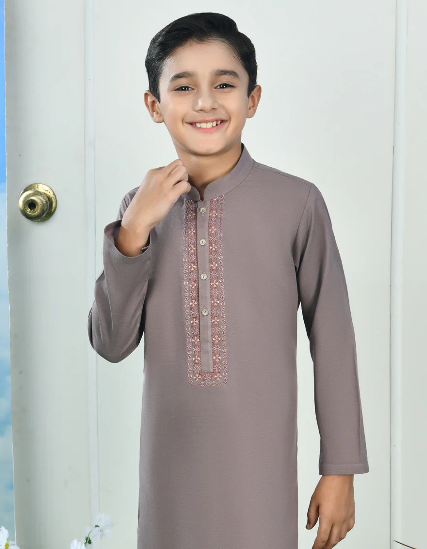 PURPLE BLENDED KURTA TROUSERS | JCKP-A-34681/S24/JJ9350-SF - Image 2
