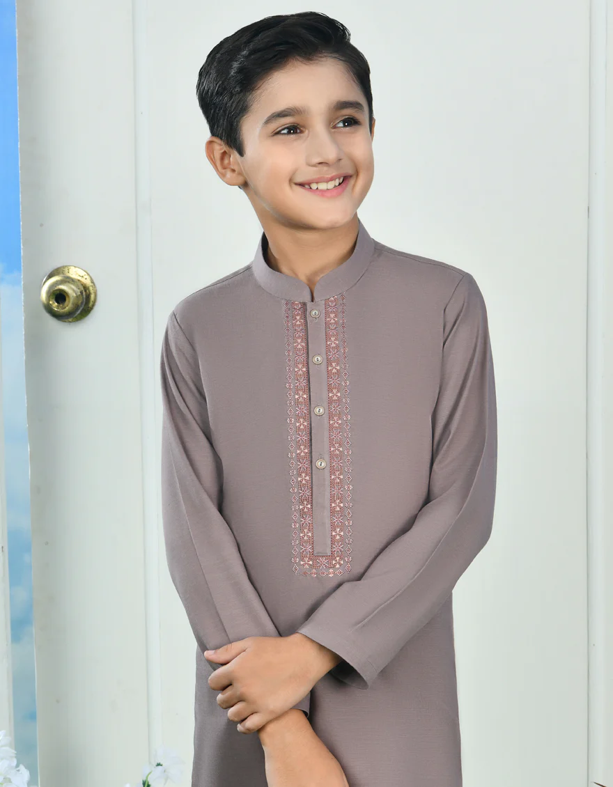 PURPLE BLENDED KURTA TROUSERS | JCKP-A-34681/S24/JJ9350-SF - Image 3