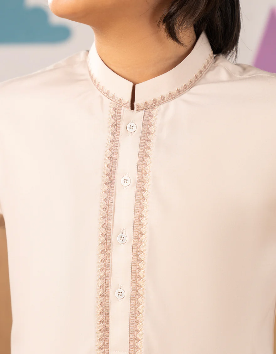 FAWN BLENDED KAMEEZ SHALWAR | JCKS-A-46559/S25/JJ9624-SF - Image 2