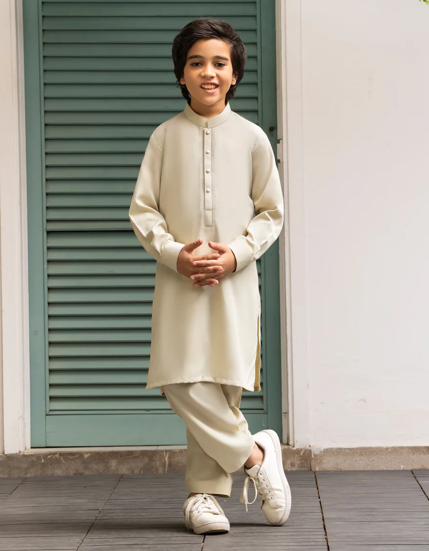 PISTACHIO BLENDED KAMEEZ SHALWAR | JCKS-A-90510/S25/JJ9