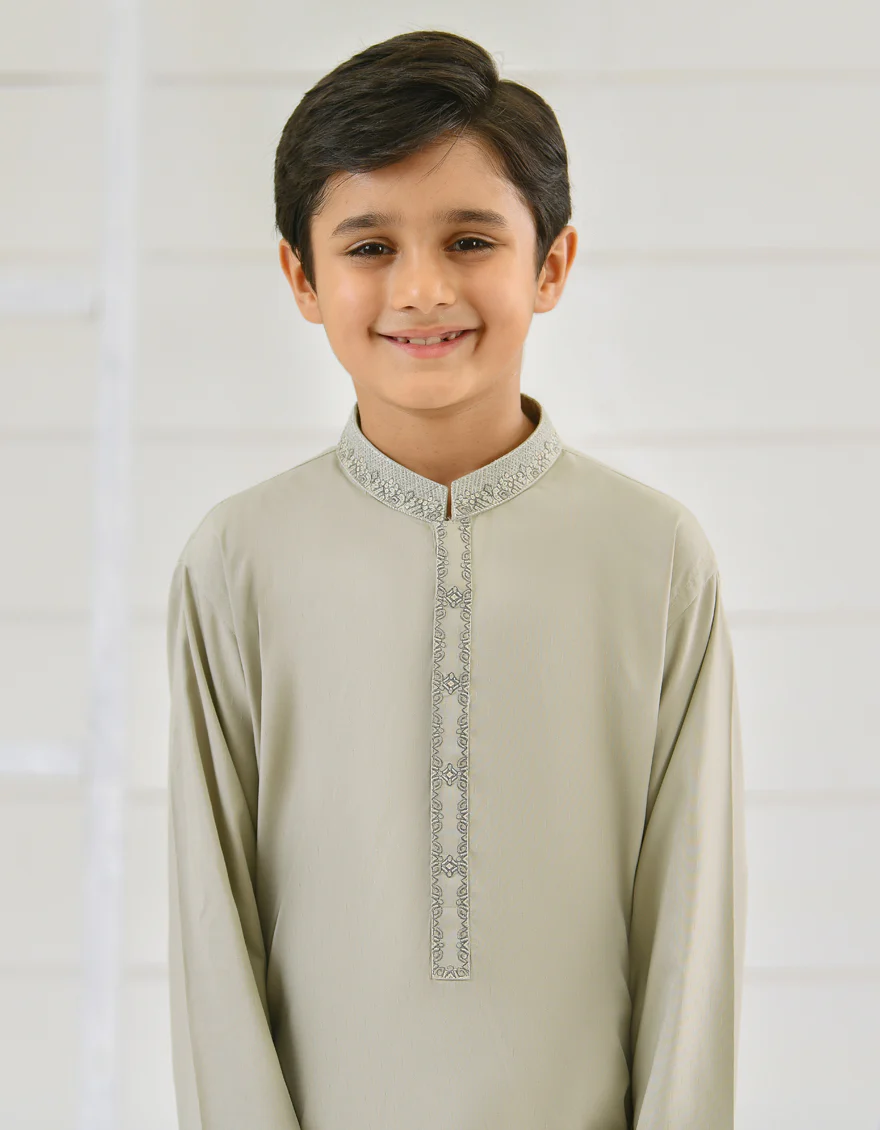 LIGHT MINT BLENDED KAMEEZ SHALWAR | JCKS-S-US-35909/S22/JJ7686-SF - Image 2