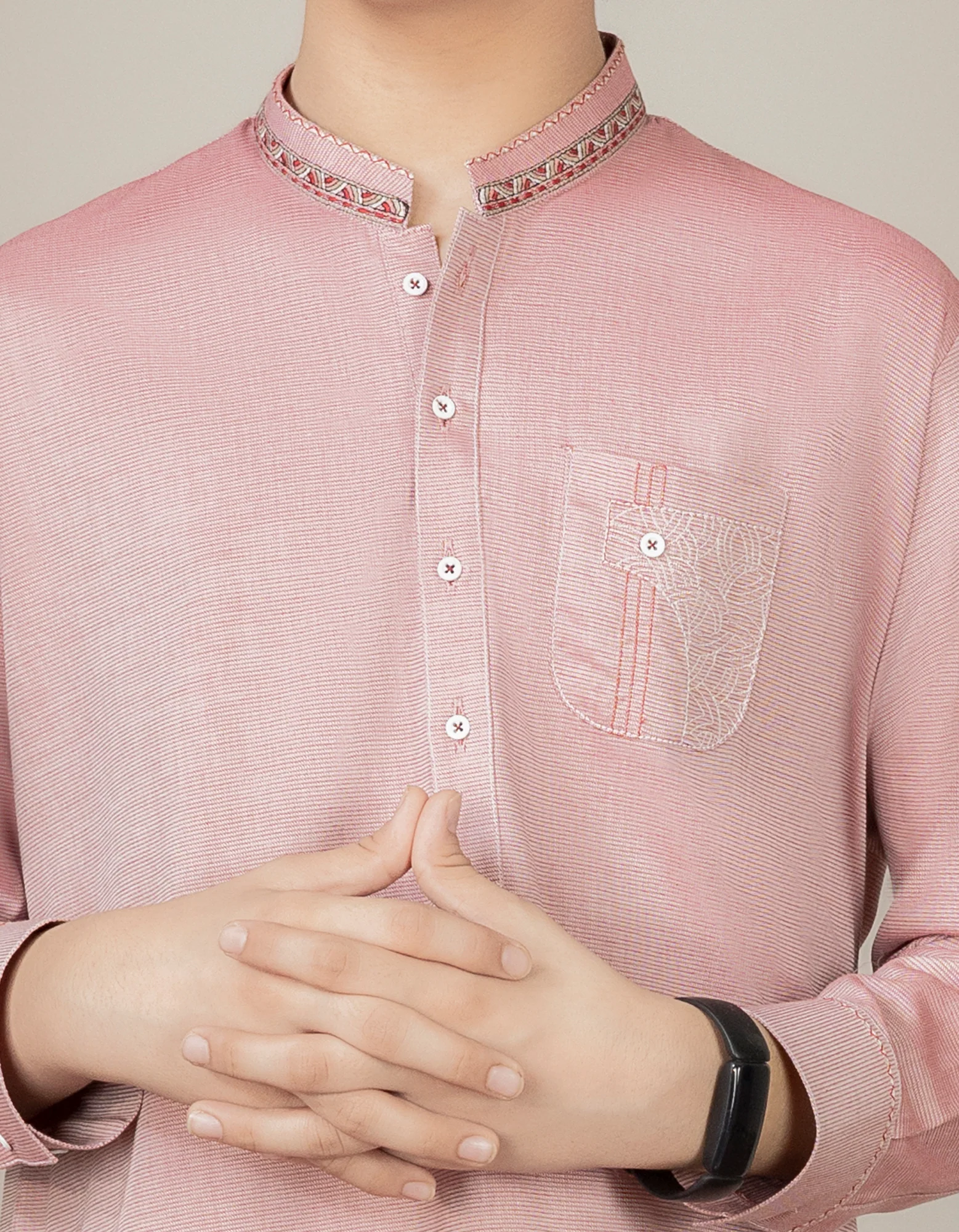 PINK COTTON KAMEEZ SHALWAR | JCKS-S-US-35945/S22/JJ7688-CL - Image 3