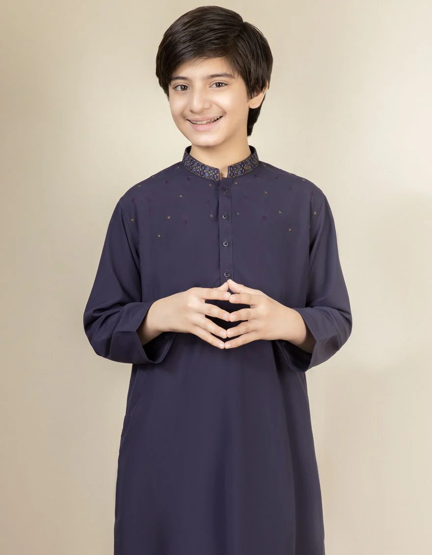 DARK PURPLE KAMEEZ SHALWAR | JCKS-S-US-38443/S22/JJ7642-SF - Image 3