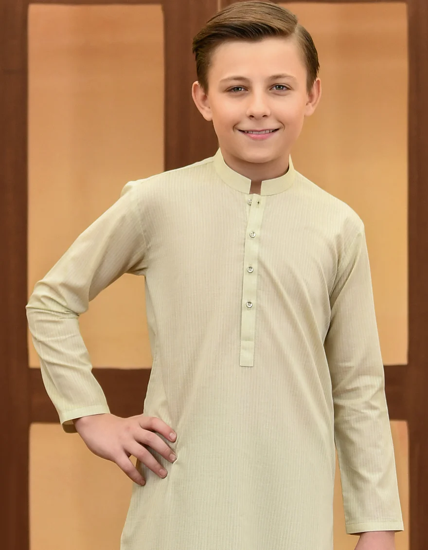 FAWN BLENDED KAMEEZ SHALWAR | JCKS-S-US-38706/S23/JJ8390-PN - Image 2