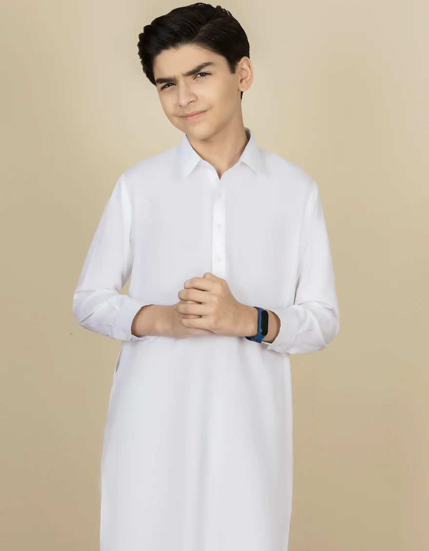 WHITE KAMEEZ SHALWAR | JCKS-S-US-40222-AP/S22/JJ7567-PN - Image 2
