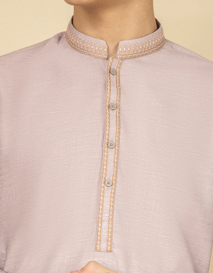 TEA PINK BLENDED KAMEEZ SHALWAR | JCKS-S-US-41135/S22/JJ7530-CL - Image 2
