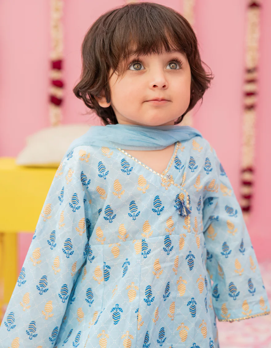BLUE LAWN 3PC STITCHED | JGK-S-24-1921 FB/BLI - Image 4