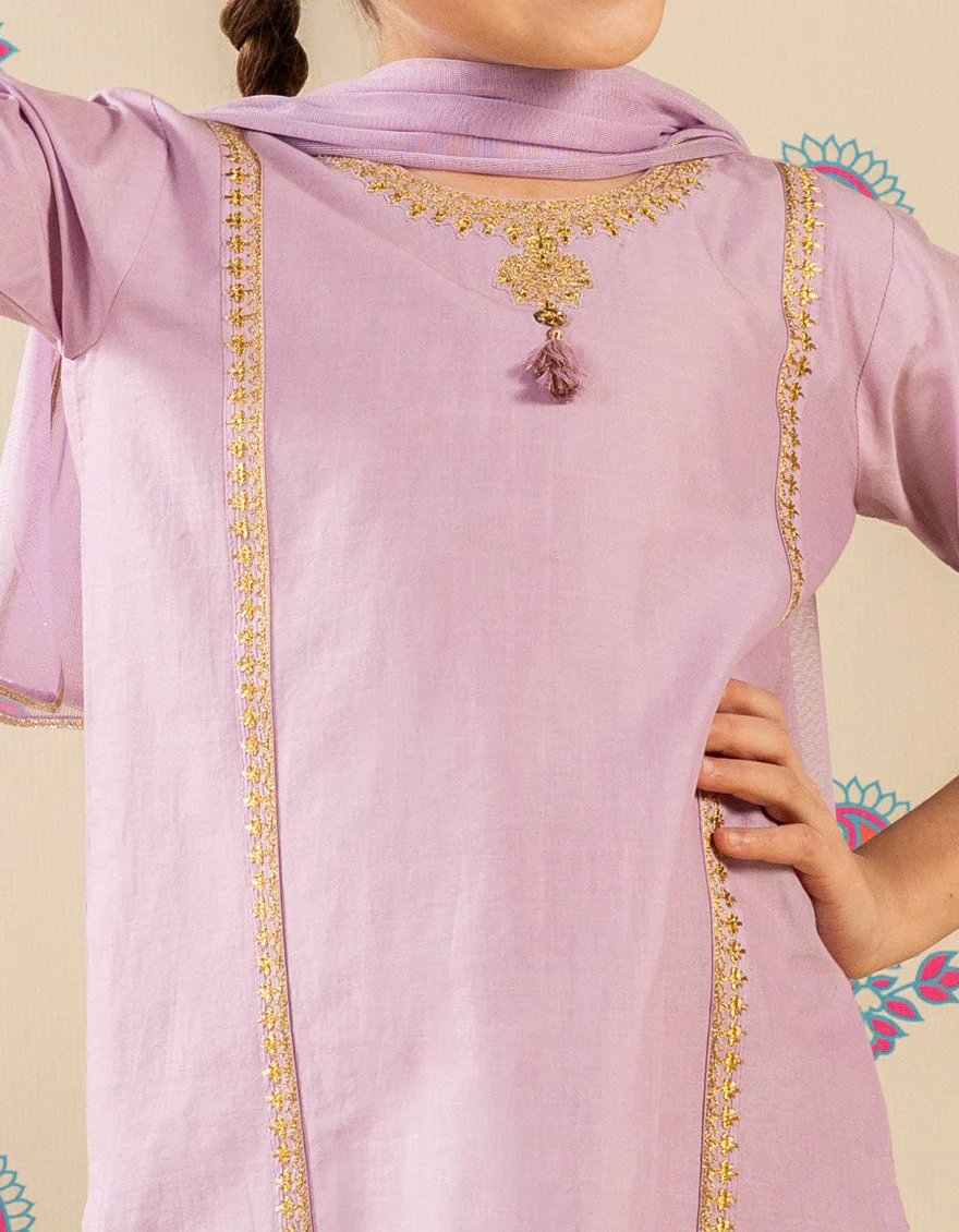 PURPLE LAWN 3PC STITCHED | JGK-S-JGP-25-1512 FB/SHEEN GILTZ-6 - Image 3