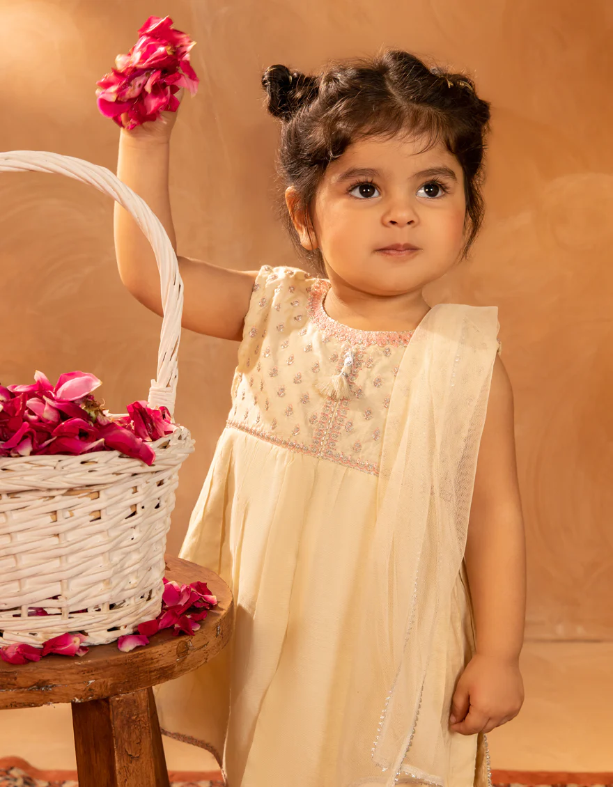 OFF WHITE COTTON SILK 3PC STITCHED | JGK-S-JIF-25-1702 FB/IRIS-02 - Image 2