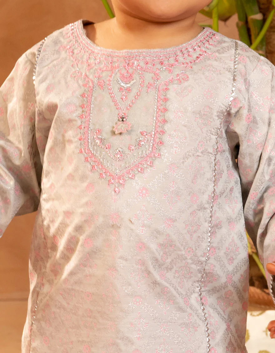 GREEN COTTON SILK 3PC STITCHED | JGK-S-JIF-25-1708 FB/IRIS-08 - Image 3