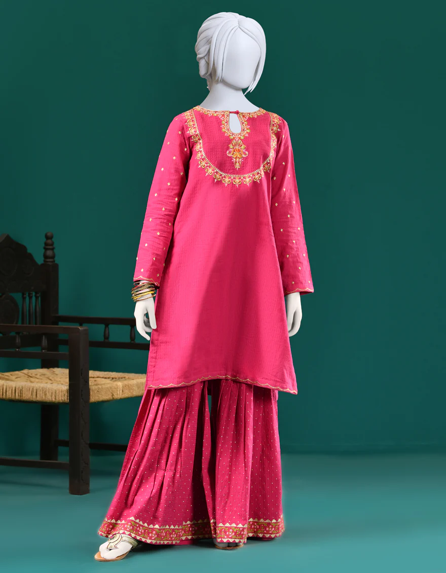 PINK DOBBY 2PC STITCHED | JGK-S-JJT2-US-22-036 FB/MIX-3903 - Image 4