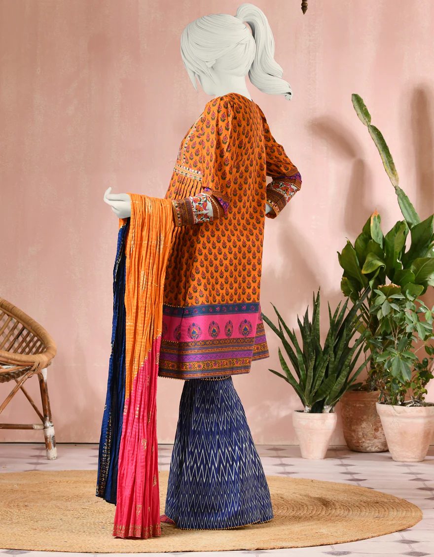 ORANGE DIGITAL 3PC STITCHED | JGK-S-JJTS-US-22-022 FB/GEETI - Image 2