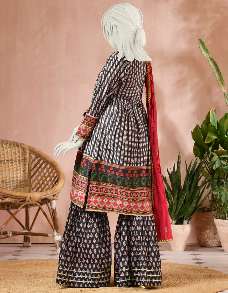 BLACK 3PC STITCHED | JGK-S-JJTS-US-22-026 FB/COCO(22-2217) - Image 2