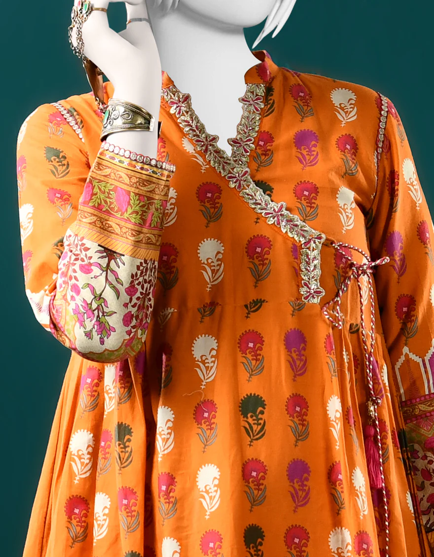 ORANGE CAMBRIC 3PC STITCHED | JGK-S-JJTS-US-22-031 FB/EMI-22-3167 - Image 2
