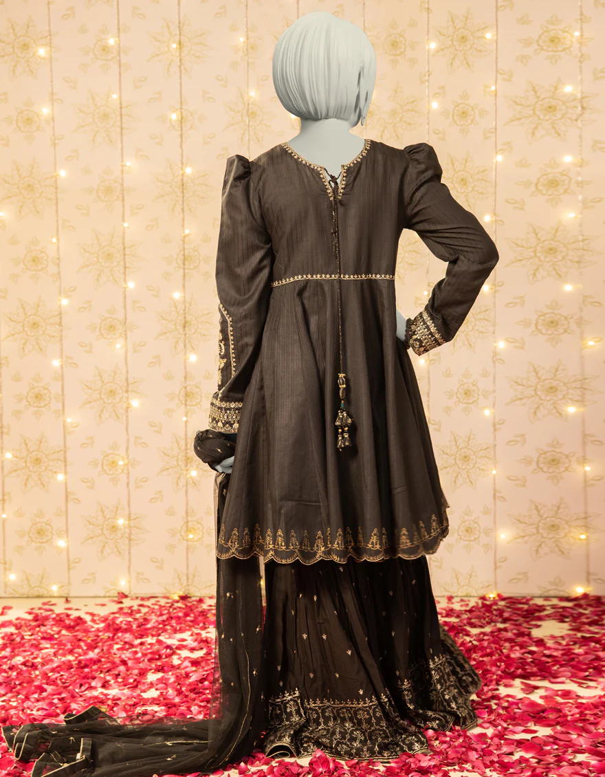 BLACK DOBBY 3PC STITCHED | JGK-S-JTF-25-753 FB/ - Image 2