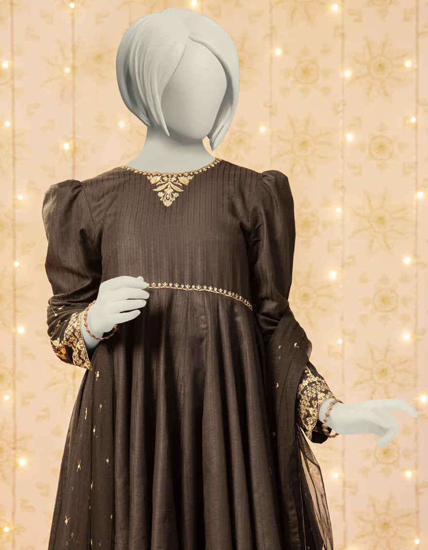 BLACK DOBBY 3PC STITCHED | JGK-S-JTF-25-753 FB/ - Image 3